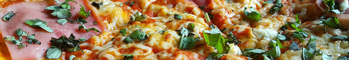 Eating Pizza at Brothers Pizza & Italian Restaurant restaurant in Wantage, NJ.